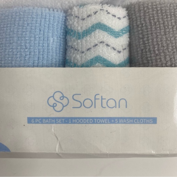 NWT Bundle of Baby Bath Day Essentials Babo Botanicals, Cloud Island, Softan - Picture 4 of 7